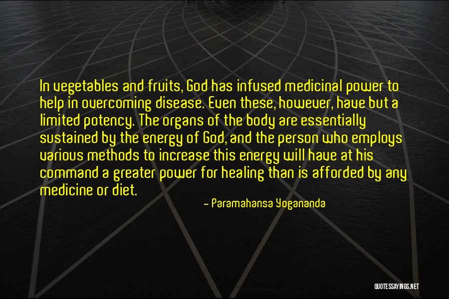 The Power Of God's Healing Quotes By Paramahansa Yogananda The Power Of God's Healing Quotes By Paramahansa Yogananda