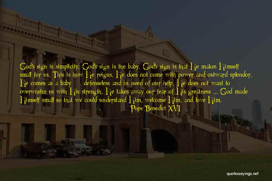 The Power Of God's Love Quotes By Pope Benedict XVI The Power Of God's Love Quotes By Pope Benedict XVI