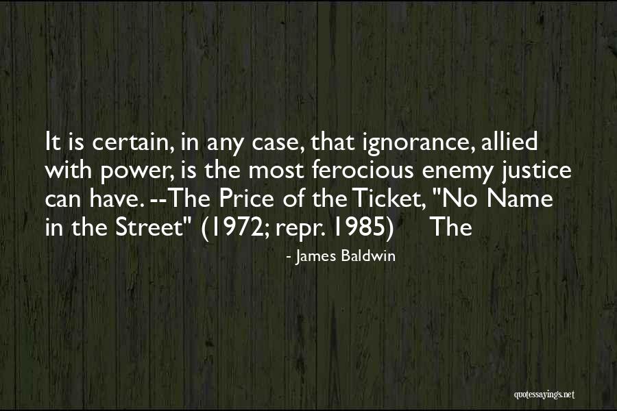 The Power Of Ignorance Quotes By James Baldwin The Power Of Ignorance Quotes By James Baldwin