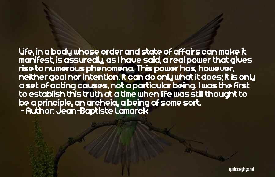 The Power Of Intention Quotes By Jean-Baptiste Lamarck