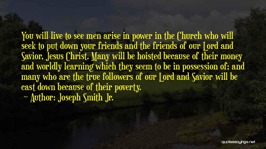 The Power Of Jesus Quotes By Joseph Smith Jr.