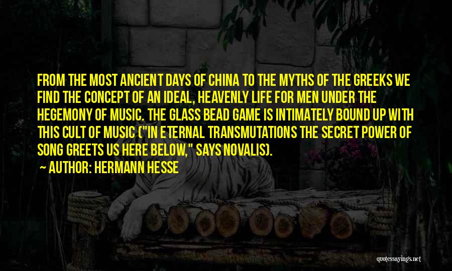 The Power Of Music Quotes By Hermann Hesse