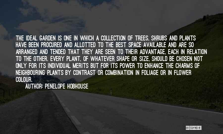 The Power Of One Best Quotes By Penelope Hobhouse