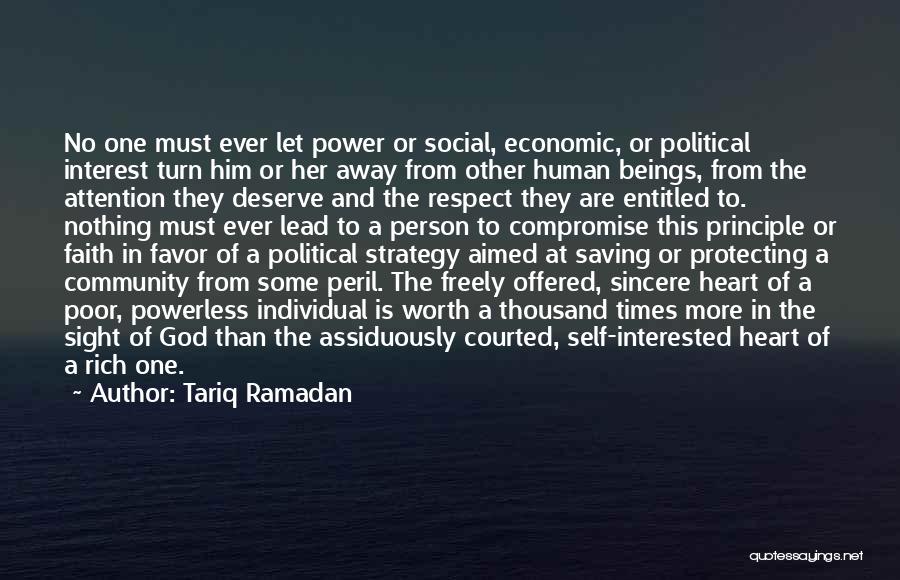 The Power Of One Individual Quotes By Tariq Ramadan