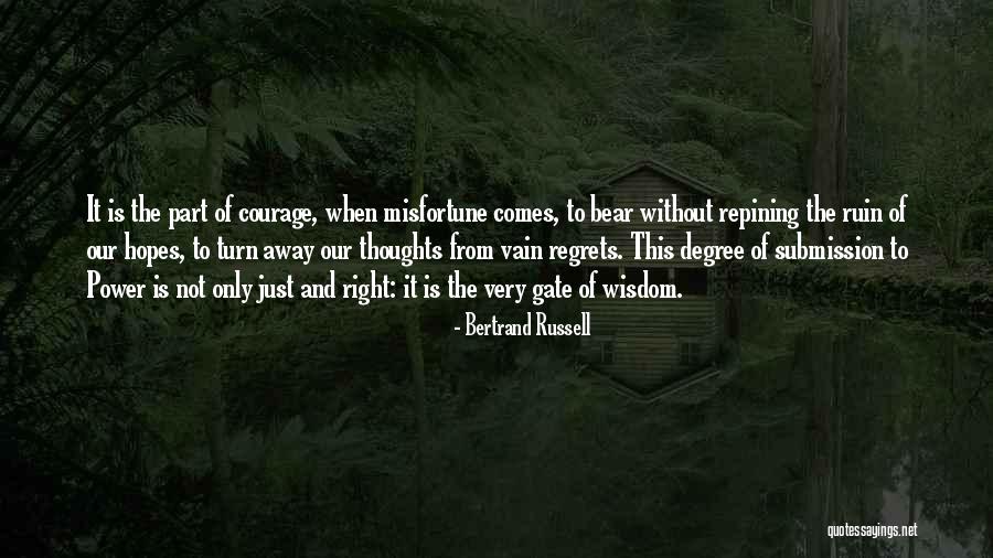 The Power Of Our Thoughts Quotes By Bertrand Russell