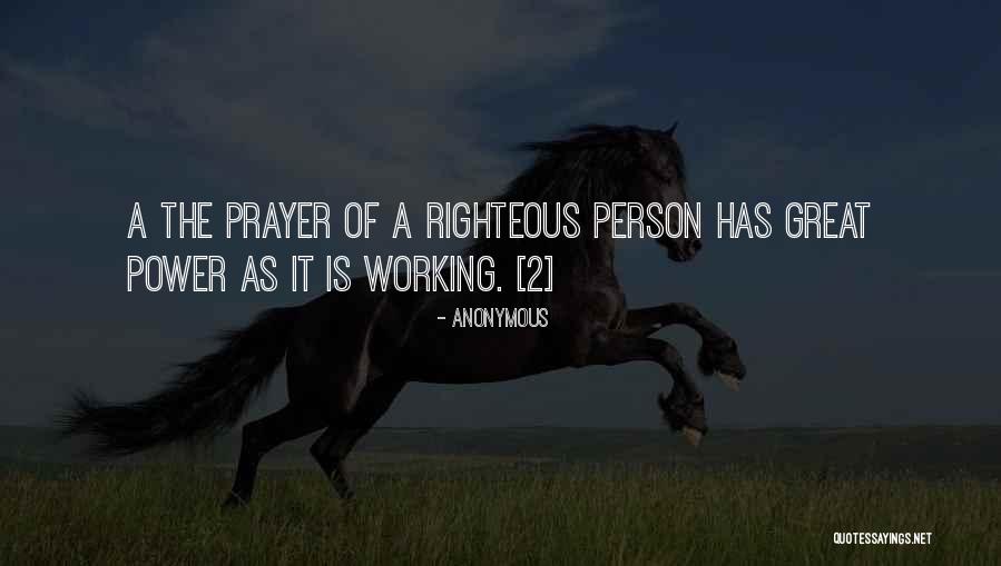 The Power Of Prayer Quotes By Anonymous