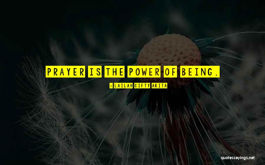 The Power Of Prayer Quotes By Lailah Gifty Akita