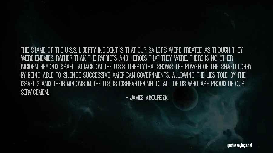 The Power Of Silence Quotes By James Abourezk