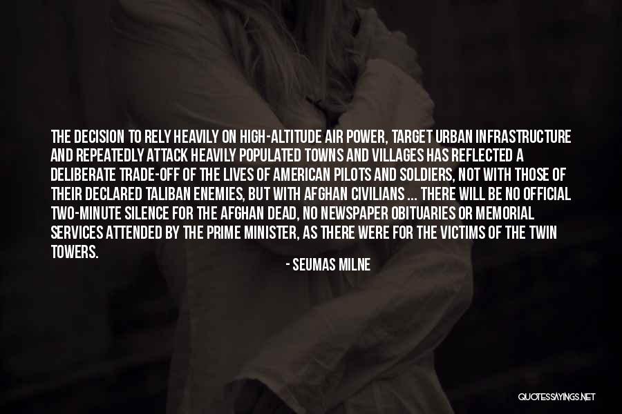 The Power Of Silence Quotes By Seumas Milne