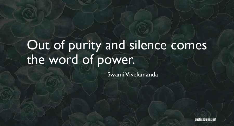 The Power Of Silence Quotes By Swami Vivekananda