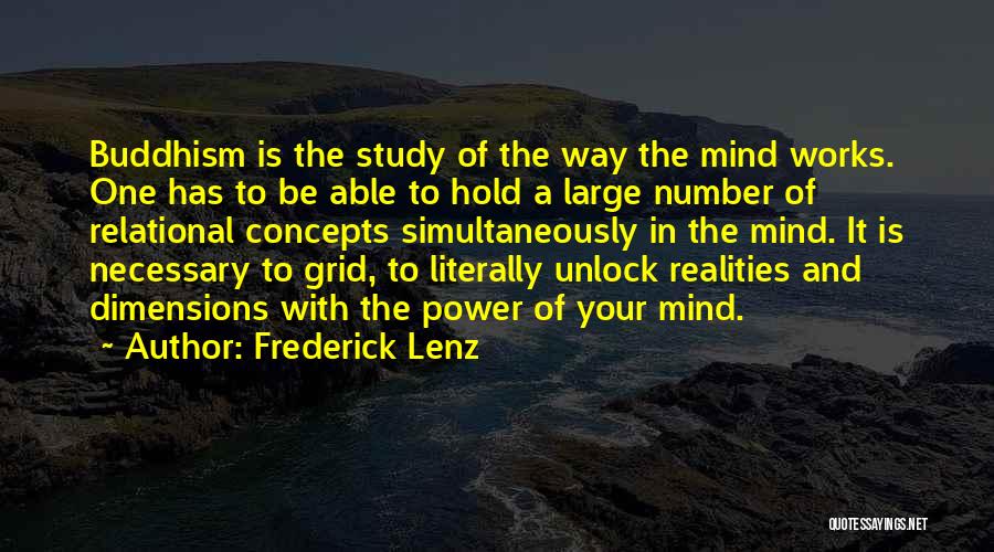 The Power Of The Mind Quotes By Frederick Lenz