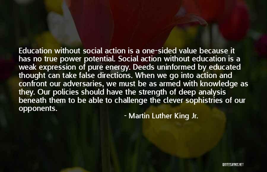 The Power Of Thought Quotes By Martin Luther King Jr. The Power Of Thought Quotes By Martin Luther King Jr.