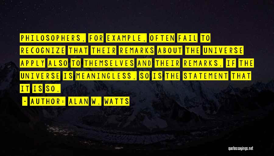 The Power Of Words Quotes By Alan W. Watts