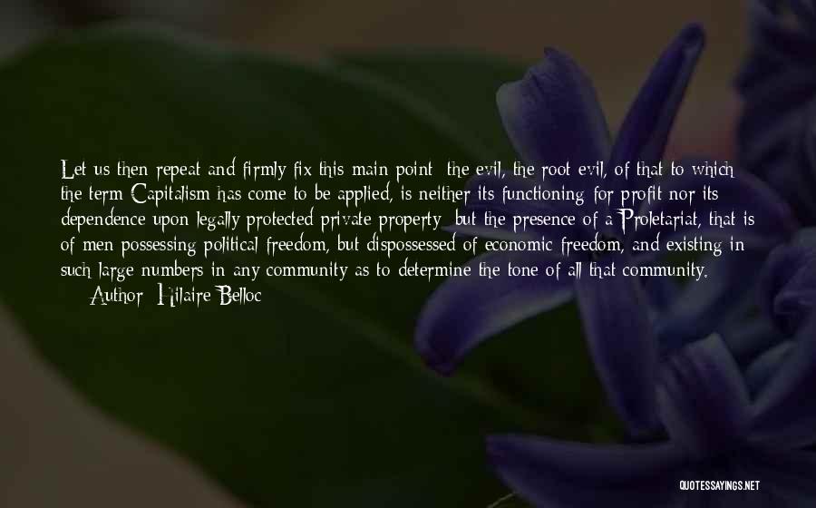 The Presence Of Evil Quotes By Hilaire Belloc