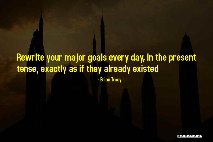 The Present Day Quotes By Brian Tracy