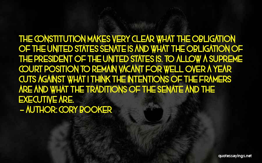 The President Of The United States Quotes By Cory Booker