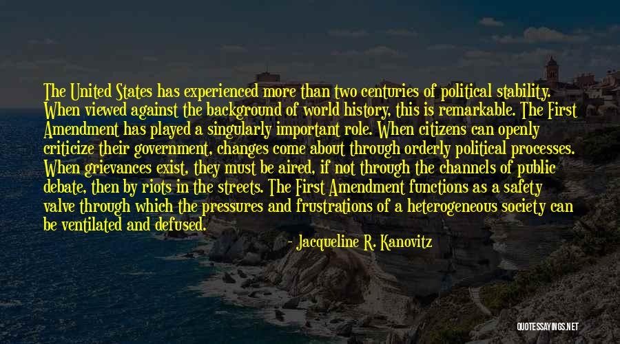 The Pressures Of Society Quotes By Jacqueline R. Kanovitz