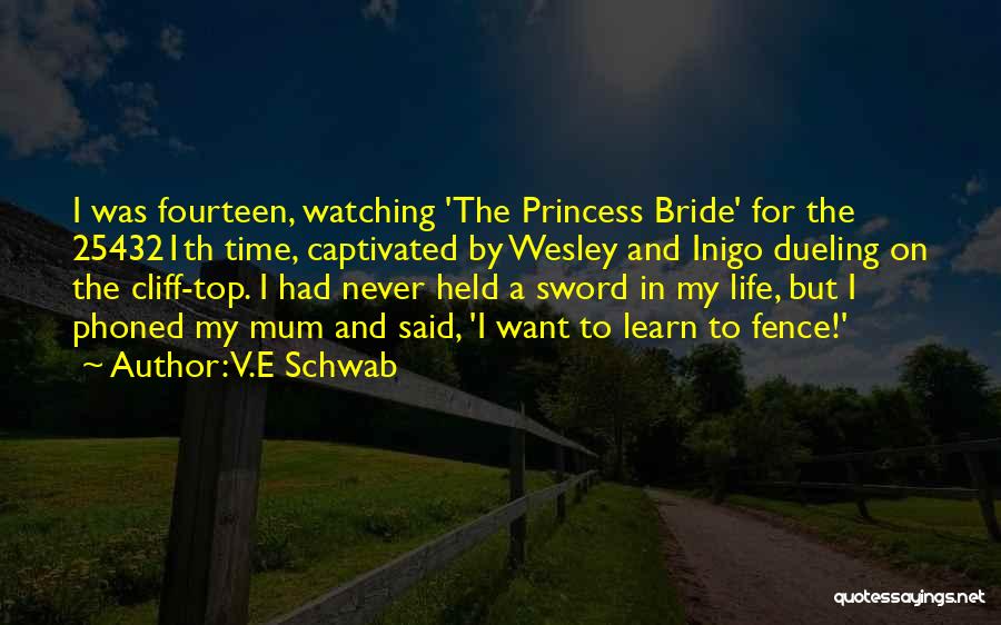 The Princess Bride Quotes By V.E Schwab