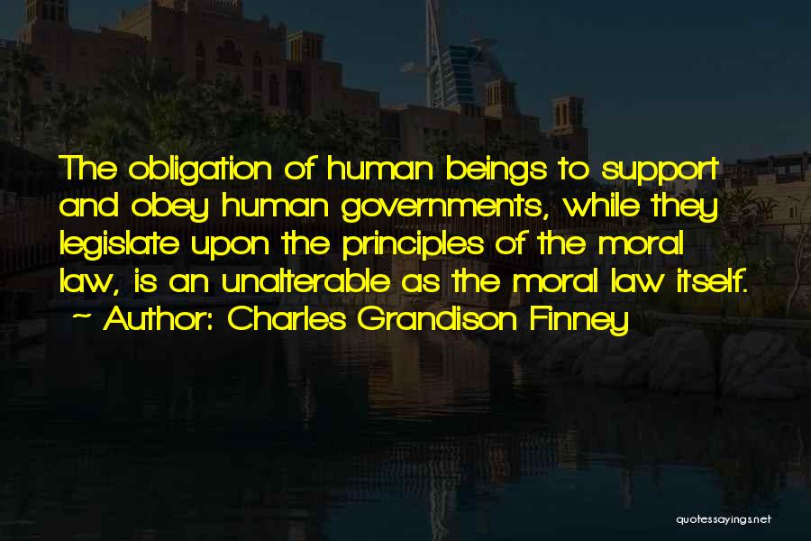 The Principles Of Government Quotes By Charles Grandison Finney