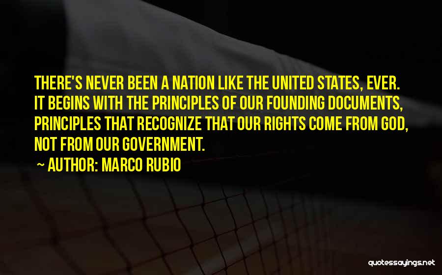 The Principles Of Government Quotes By Marco Rubio