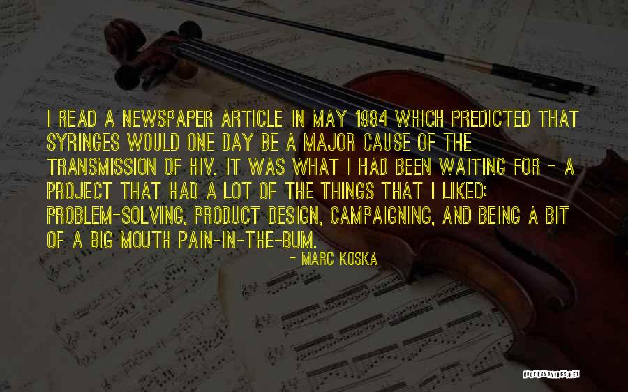 The Problem Of Pain Quotes By Marc Koska The Problem Of Pain Quotes By Marc Koska