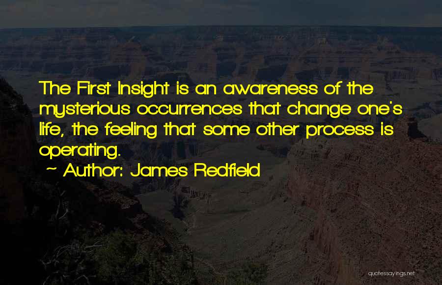 The Process Of Change Quotes By James Redfield