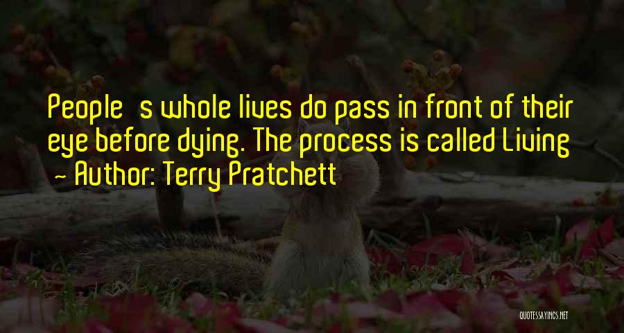 The Process Of Dying Quotes By Terry Pratchett