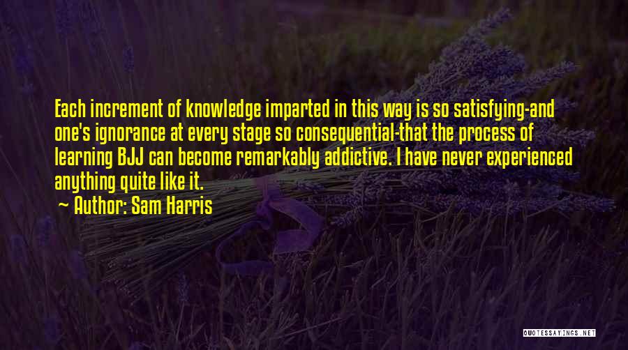 The Process Of Learning Quotes By Sam Harris