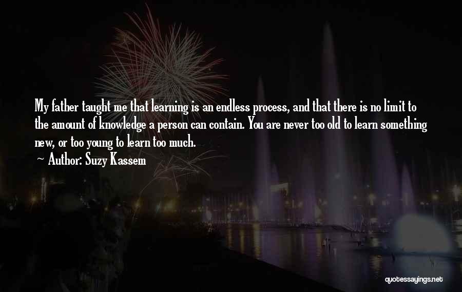 The Process Of Learning Quotes By Suzy Kassem