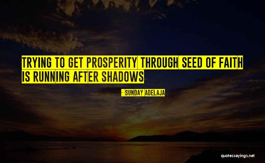 The Prosperity Gospel Quotes By Sunday Adelaja