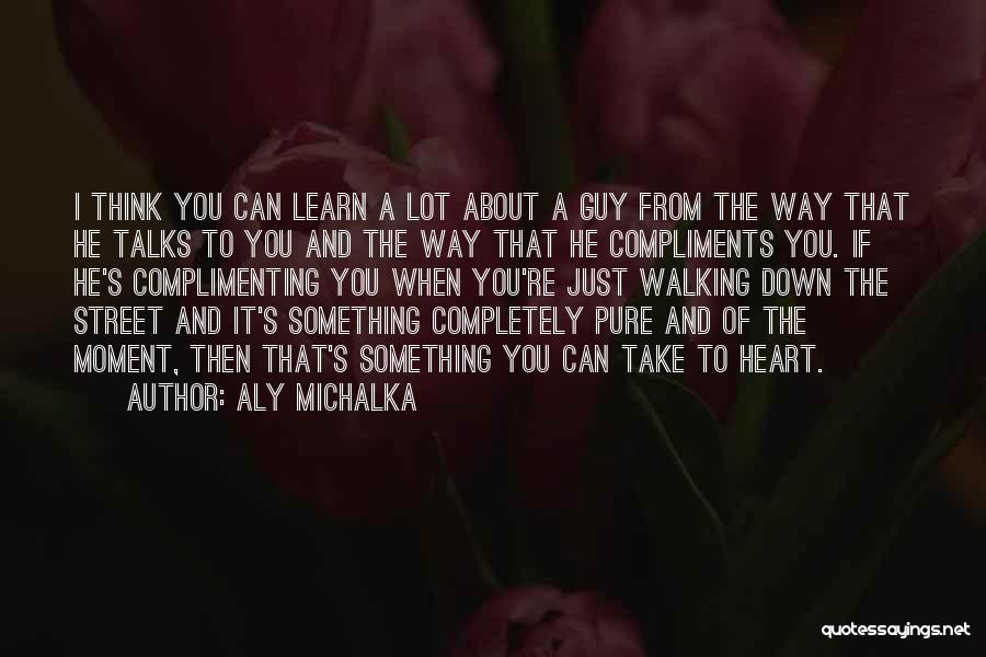 The Pure Of Heart Quotes By Aly Michalka