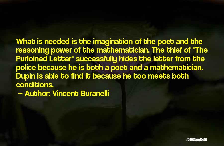 The Purloined Letter Quotes By Vincent Buranelli