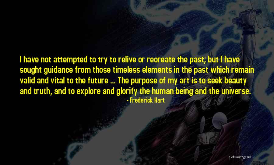 The Purpose Of Art Quotes By Frederick Hart