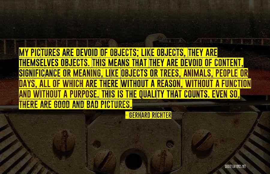 The Purpose Of Art Quotes By Gerhard Richter