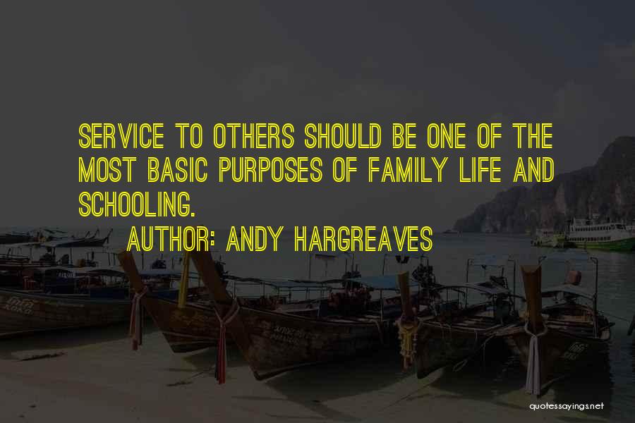 The Purpose Of Learning Quotes By Andy Hargreaves