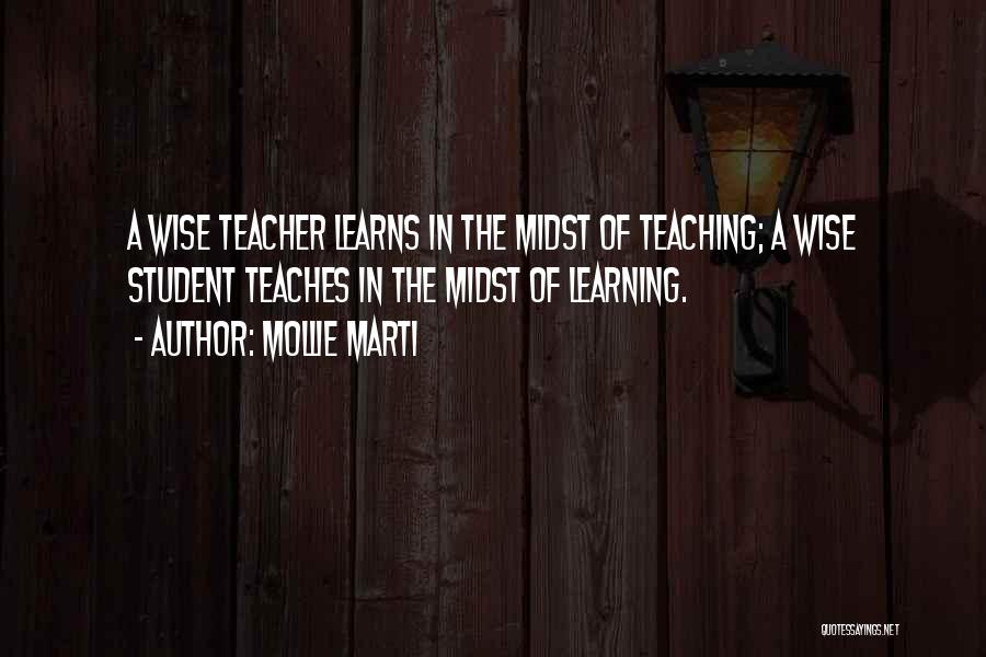 The Purpose Of Learning Quotes By Mollie Marti