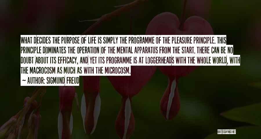 The Purpose Of Life Quotes By Sigmund Freud