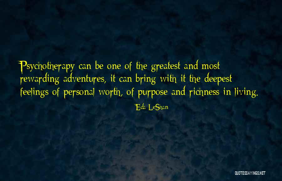 The Purpose Of Living Quotes By Eda LeShan The Purpose Of Living Quotes By Eda LeShan