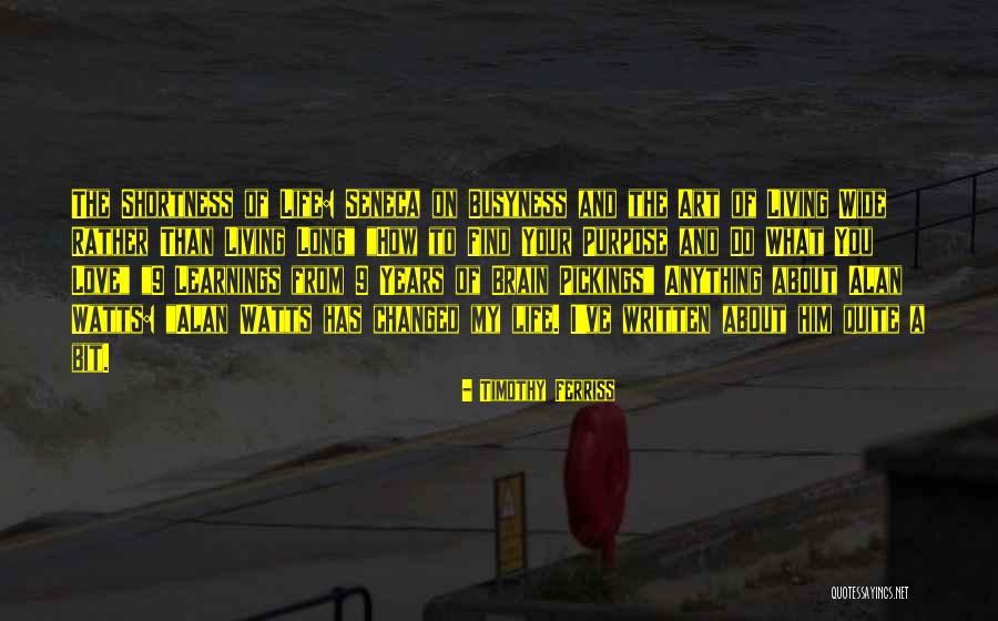 The Purpose Of Living Quotes By Timothy Ferriss The Purpose Of Living Quotes By Timothy Ferriss