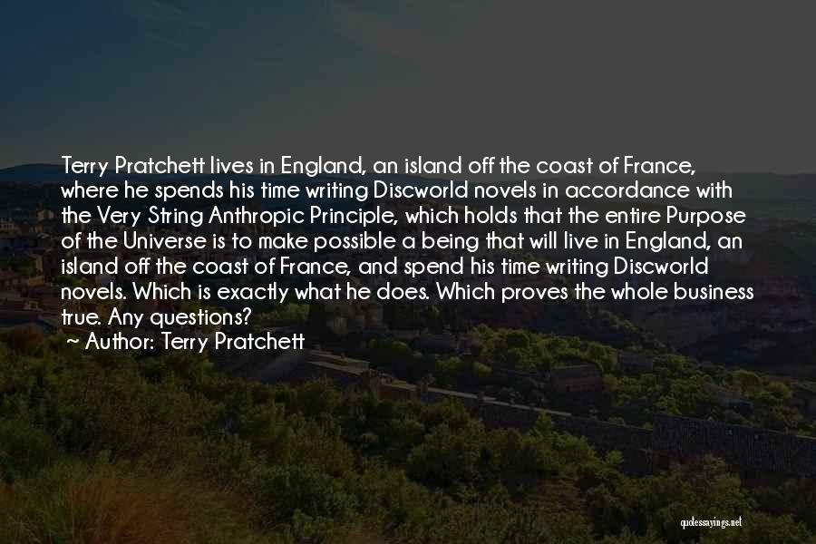 The Purpose Of Writing Quotes By Terry Pratchett