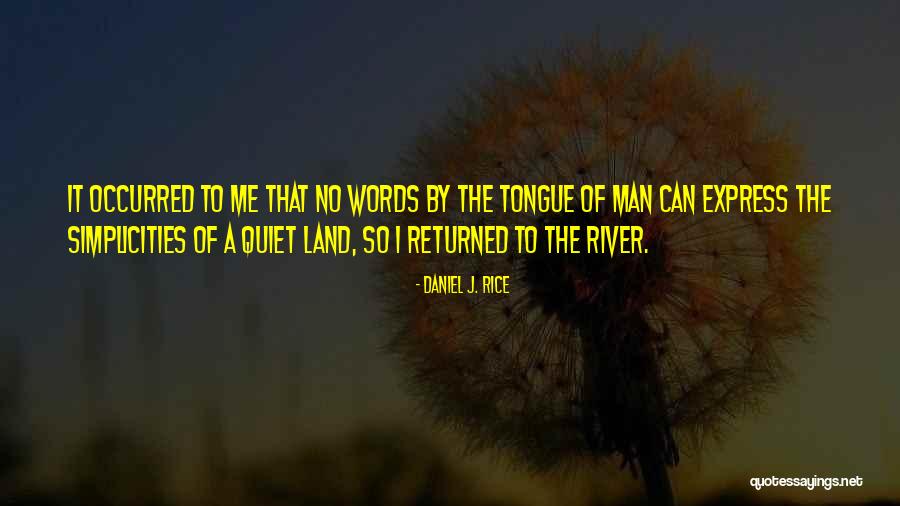 The Quiet Man Quotes By Daniel J. Rice The Quiet Man Quotes By Daniel J. Rice