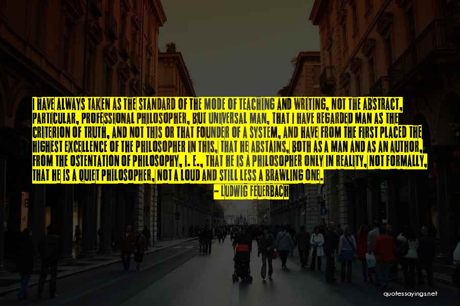 The Quiet Man Quotes By Ludwig Feuerbach The Quiet Man Quotes By Ludwig Feuerbach