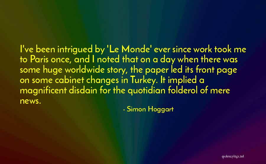 The Quotidian Quotes By Simon Hoggart