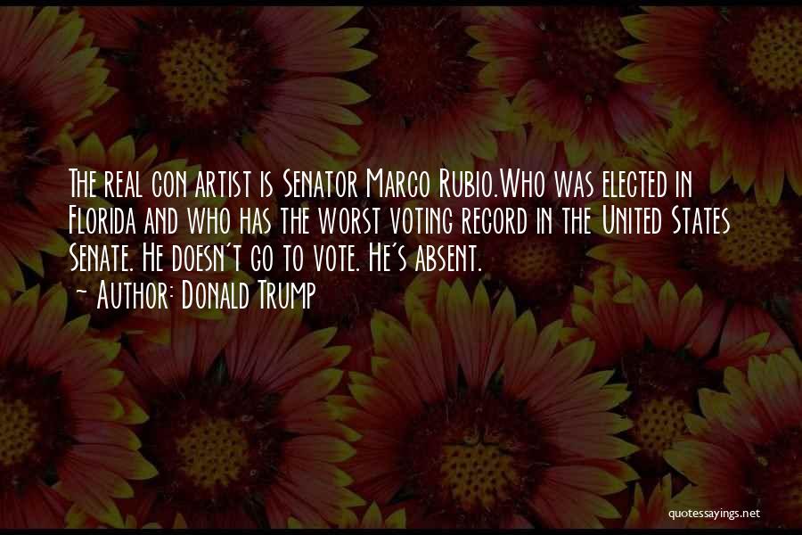 The Real Artist Quotes By Donald Trump