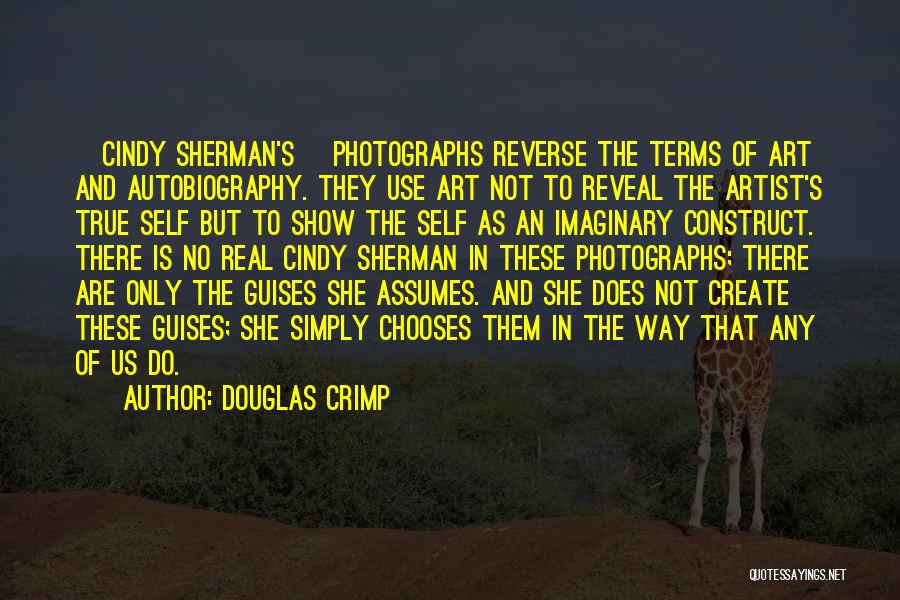 The Real Artist Quotes By Douglas Crimp