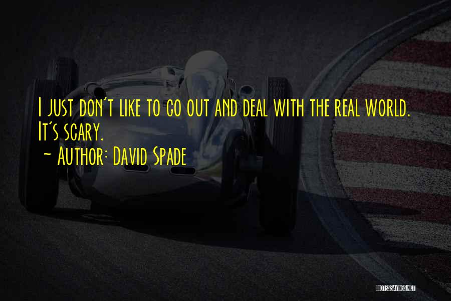 The Real Deal Quotes By David Spade