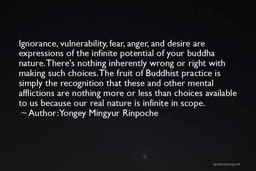 The Real Fear Quotes By Yongey Mingyur Rinpoche