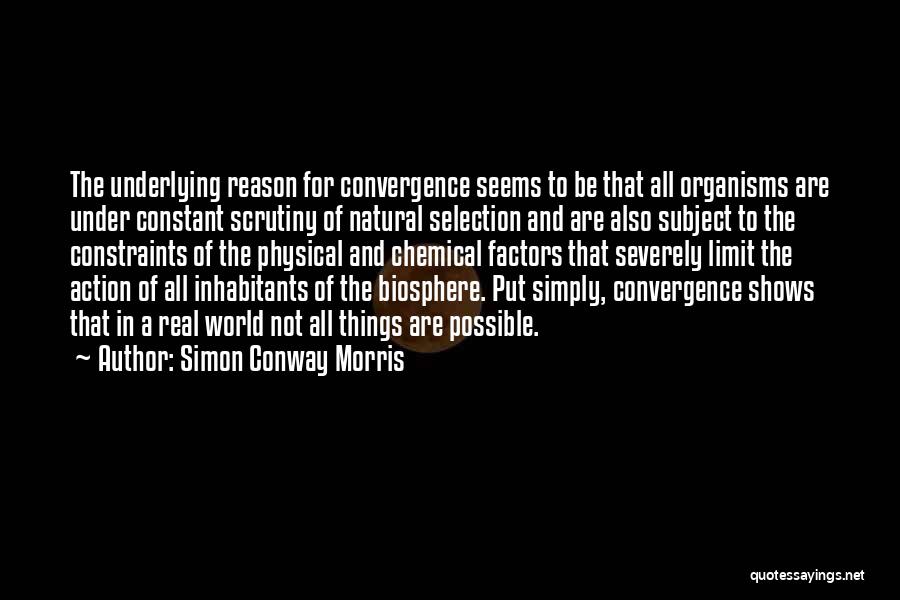 The Real Quotes By Simon Conway Morris