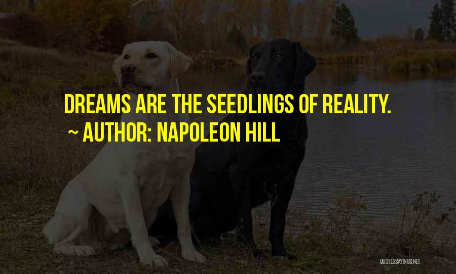 The Reality Of Dreams Quotes By Napoleon Hill