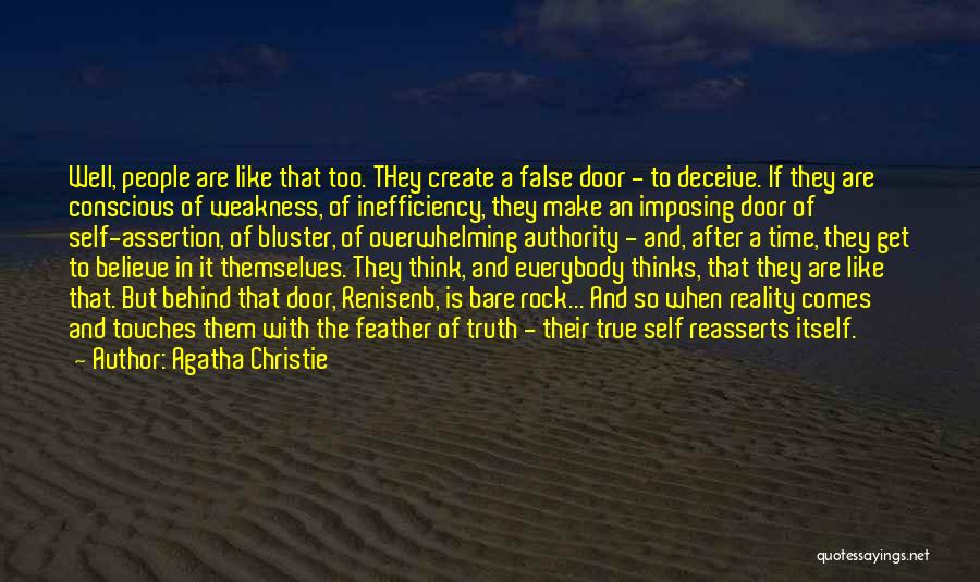The Reality Quotes By Agatha Christie